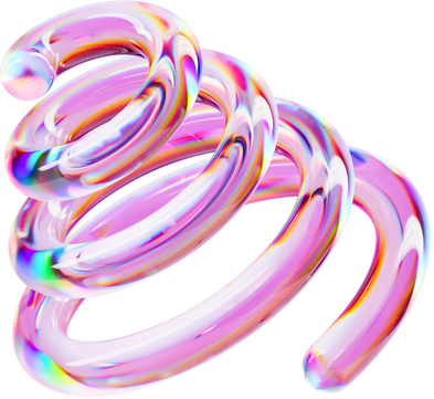 3D Holographic Glass Spring